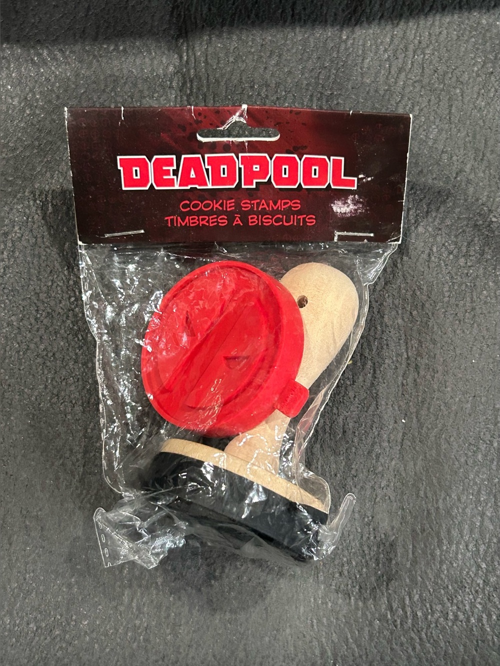 Deadpool cookie stamp NEW!